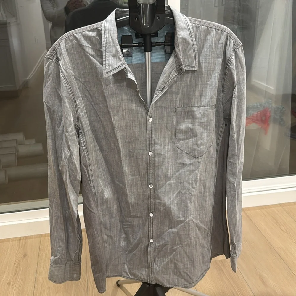 Grey button down bundle - Picture 5 of 7